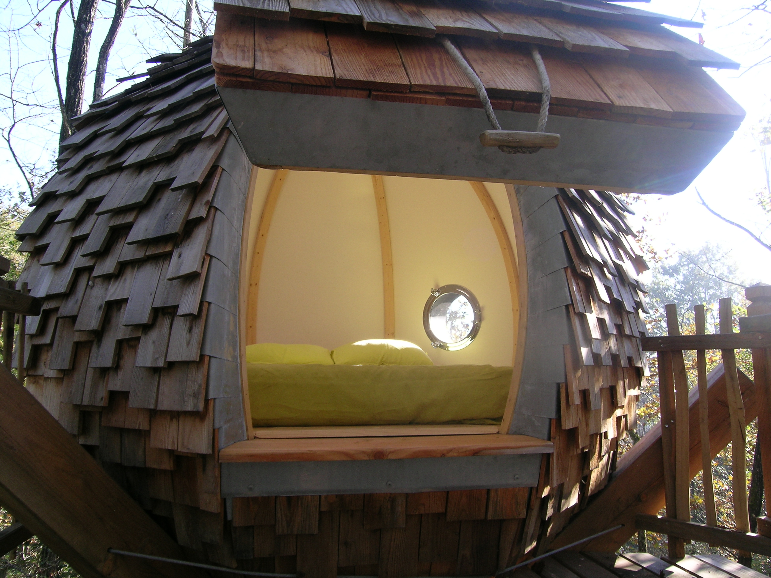 Bon cadeau pour 1 nuit ou plus en cabane dans les arbres, Bergerac, Dordogne