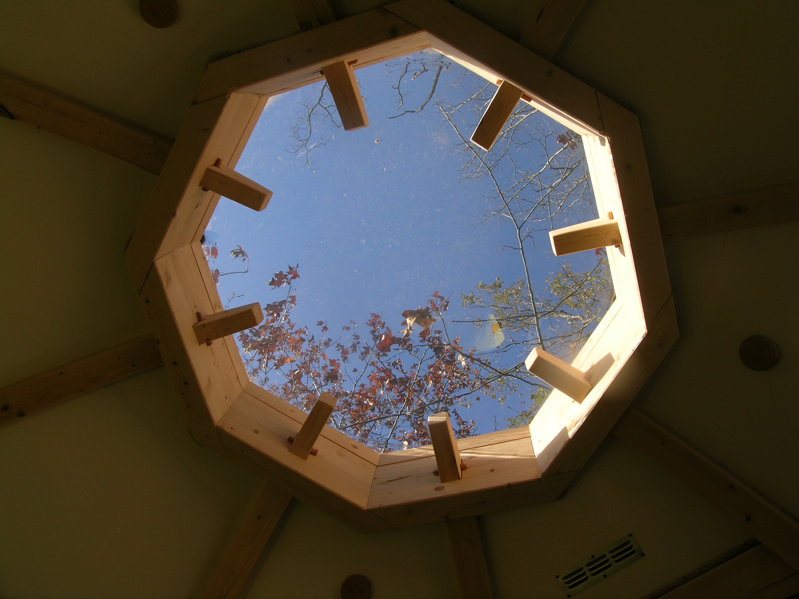 Le dôme transparent au sommet de la cabane perchée - Bergerac - Dordogne