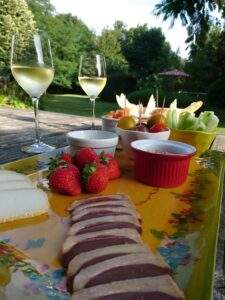 Planche apéro - domaine de bellevue cottage- bergerac - dordogne